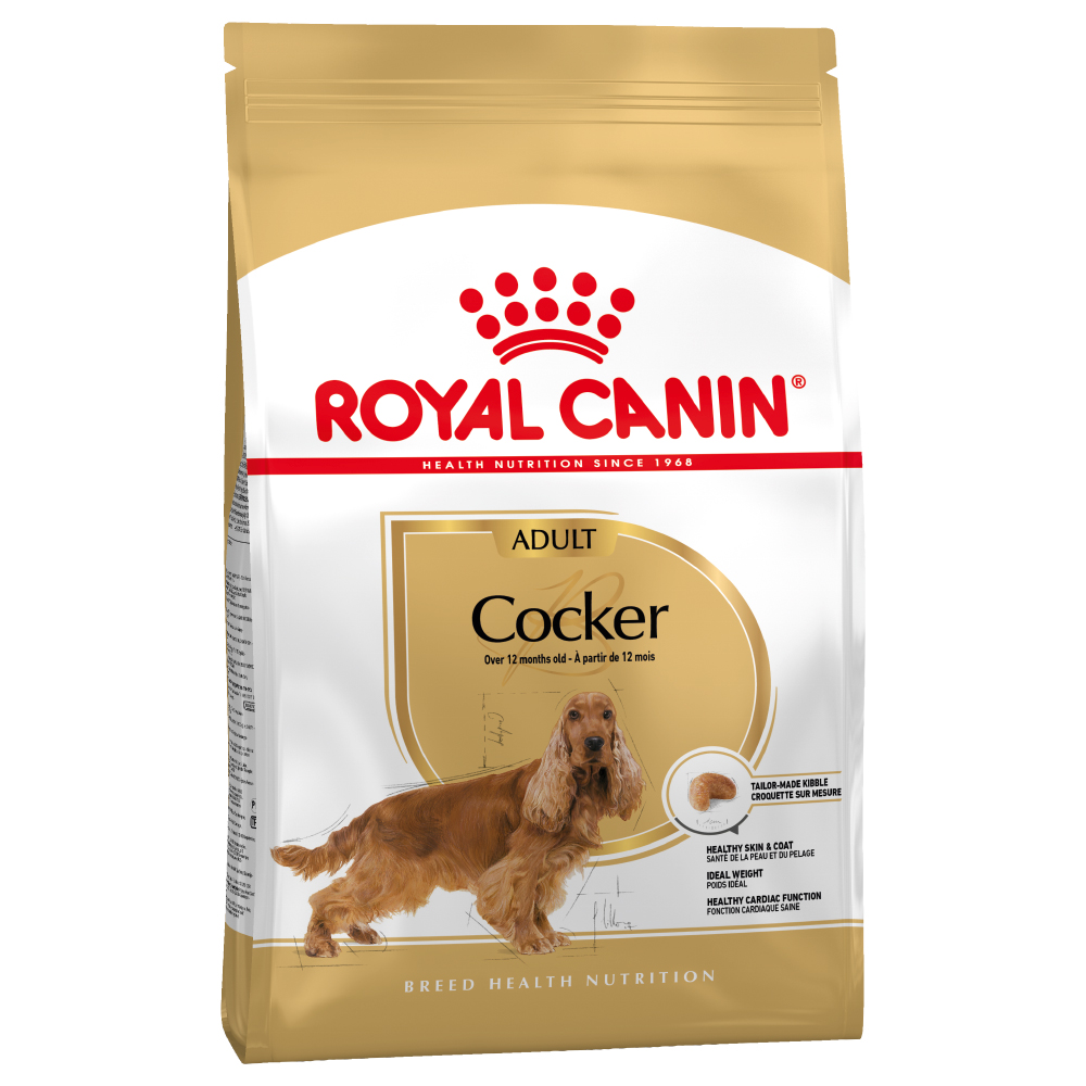 2x12kg Cocker Spaniel Adult Royal Canin Breed Hondenvoer