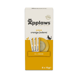 Voordeelpakket: 16x15g Applaws Romige Traktatie Kip Katten­snoepjes