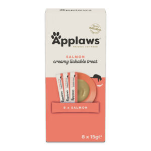 Voordeelpakket: 16x15g Applaws Romige Traktatie Zalm Katten­s­nacks