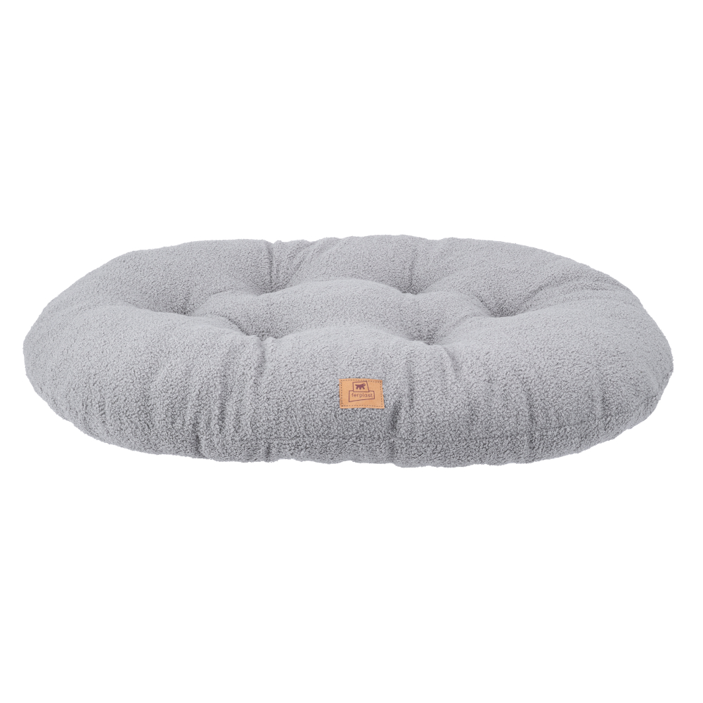 Ferplast kussen Relax Bouclé grijs 100: 100x63x13cm hond en kat