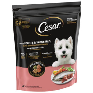 1.4kg Cesar Adult met kip, zalm en groenten droogvoer voor honden