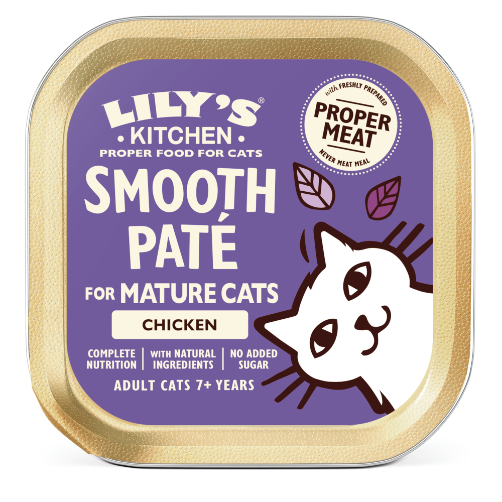 Lily’s Kitchen Senior Smooth Paté Selectie 19 x 85 g – Kip