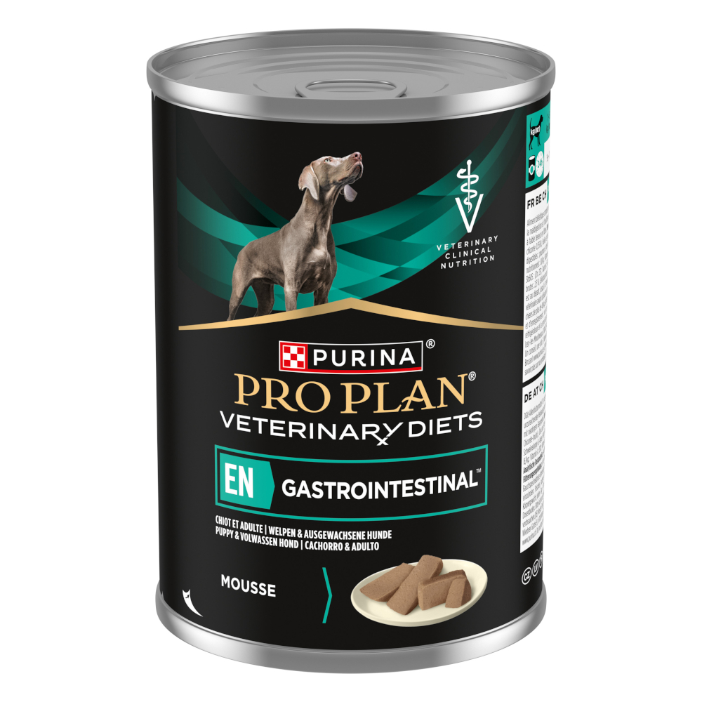 PURINA PRO PLAN Veterinary Diets Canine Mousse EN Gastro – Voordeelpakket: 3 x 400 g