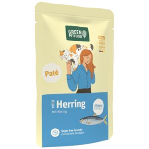8x85g Hering Green Petfood Paté natvoer voor katten