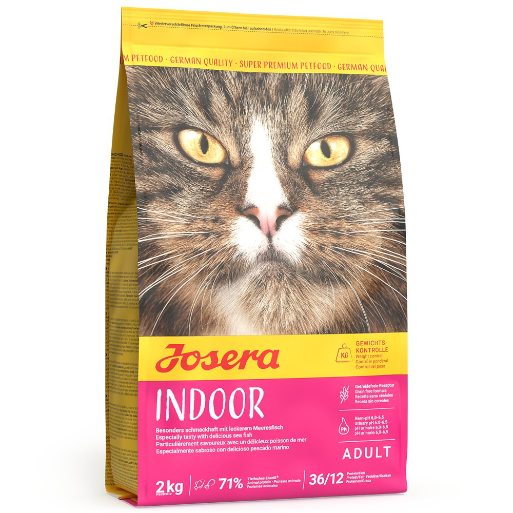 2 kg Josera Indoor Cat droog kattenvoer