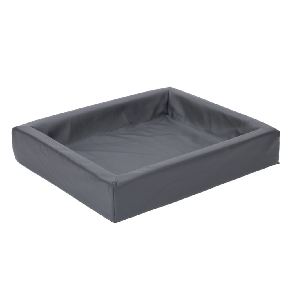 Hondenmand van kunstleer – Maat XL: L 120 x B 100 x H 15 cm