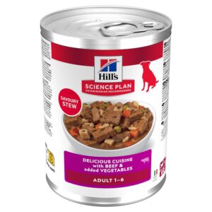 Voordeelpak 48x363g Hill’s Science Plan Adult Stoofpot met Rund Natvoer voor Honden