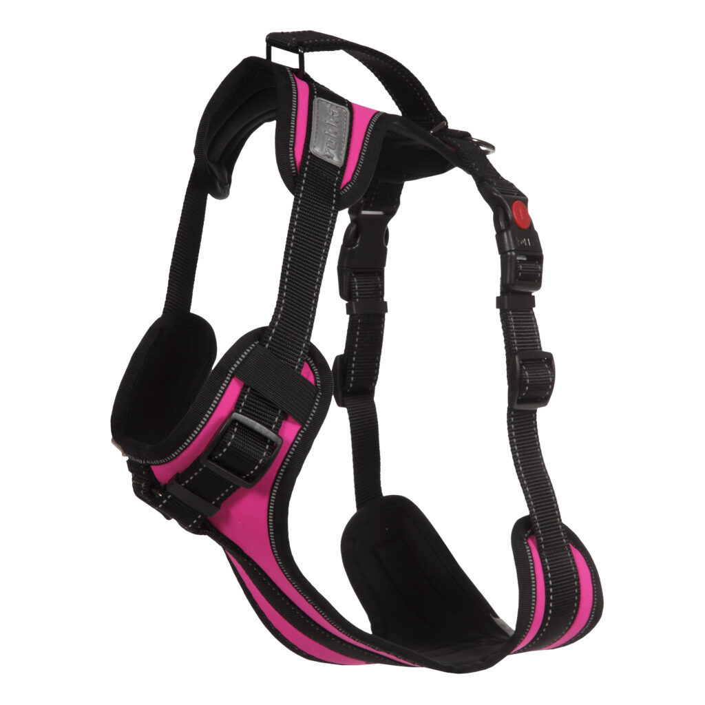 Rukka Harnas Solid, fuchsia Gr.L Borstomvang 70,–80 cm Hond