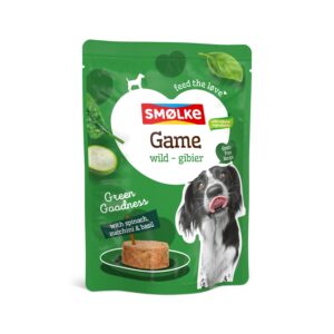 8x300g Smølke Pouch Wild natvoer voor honden