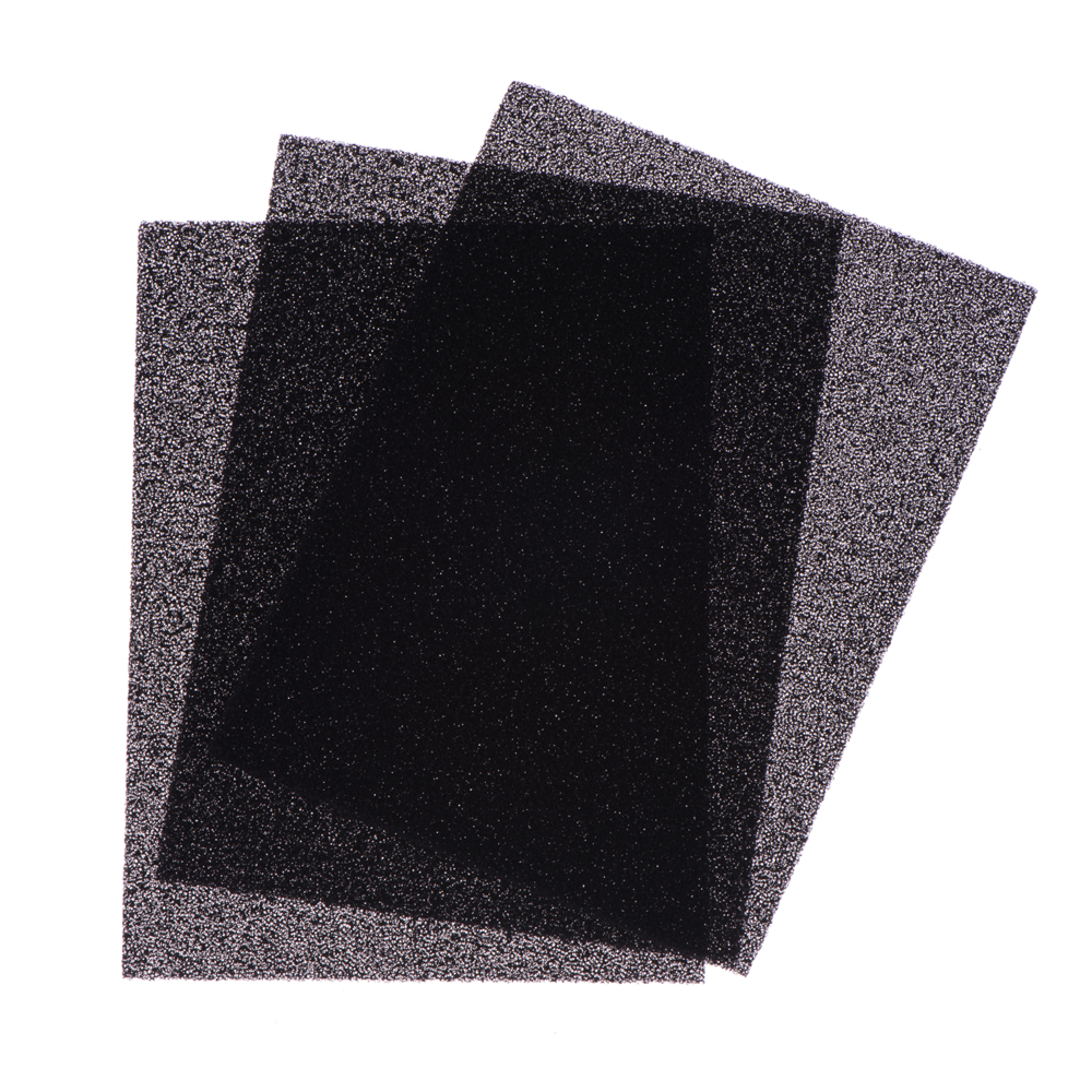 1 Pak Universeel Actiefkoolfilter 3 Stuks Kat