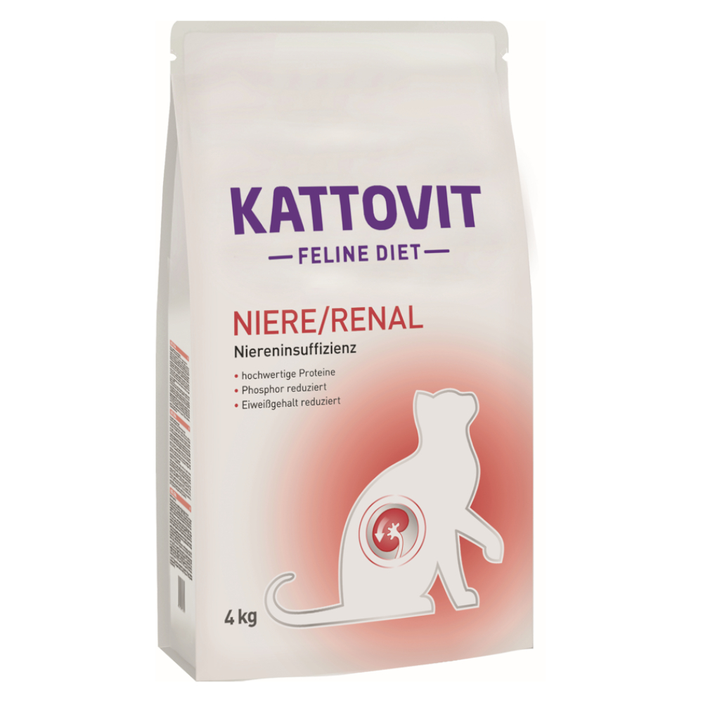 2x4kg Nieren/Renal (Nierfalen) Kattovit Kattenvoer