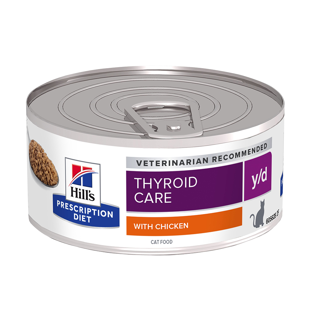 48x156g Feline Y/D met Kip Hill’s Prescription Diet Kattenvoer