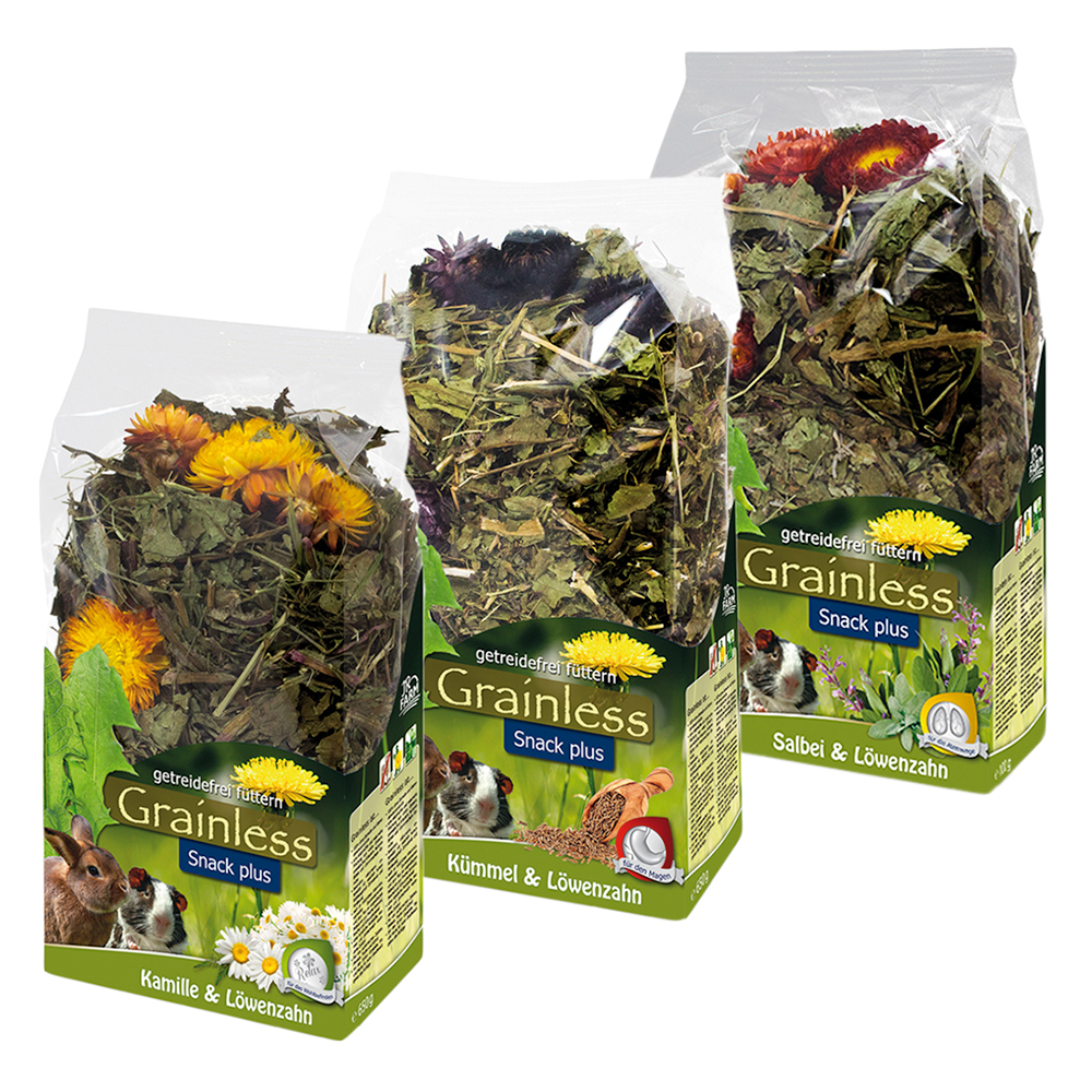300g JR Farm Graanvrije Snack Plus Pakket Set 3 artikelen