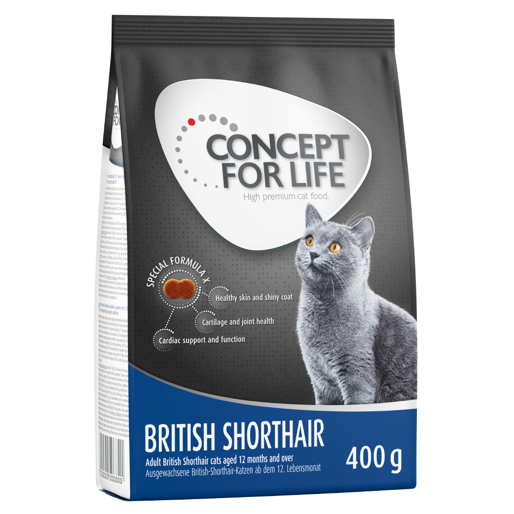 400g British Shorthair Adult Concept for Life Kattenvoer