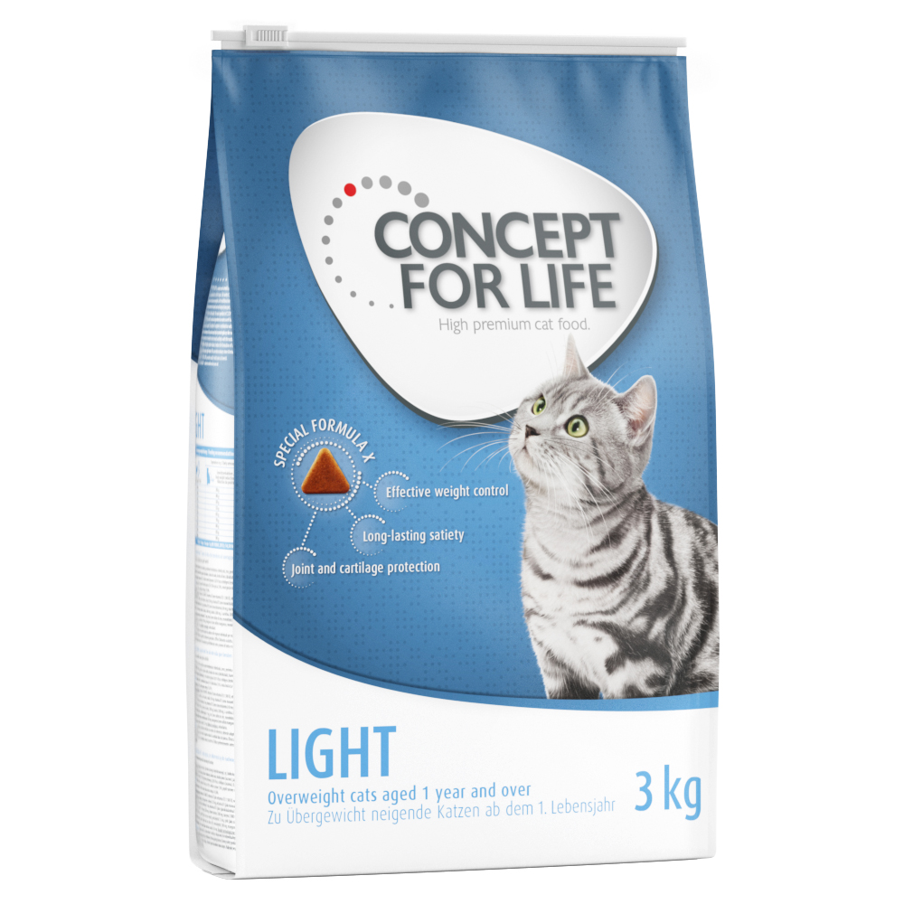3x3kg Adult Light Concept for Life Kattenvoer droog