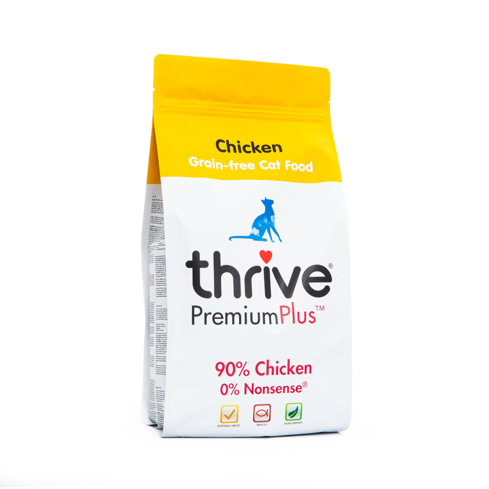 2×1,5kg PremiumPlus Kip Thrive Kattenvoer