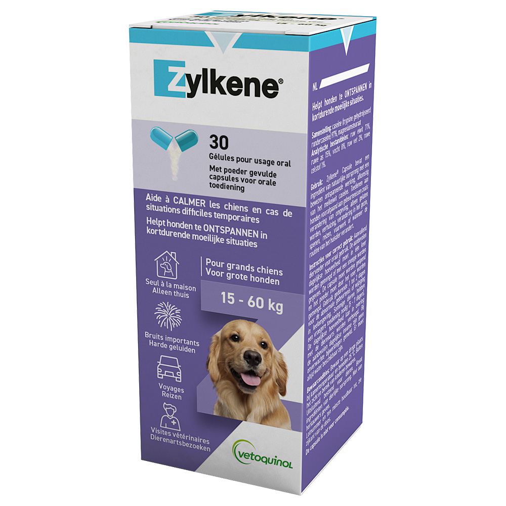 30 stuks (450 mg) – Zylkene Capsules voor Honden > 30 kg