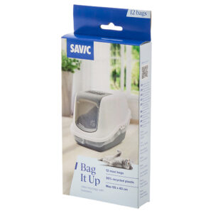 12 stuks Savic Bag it Up Litter Tray Bags Maxi voor Kattenbak Nestor