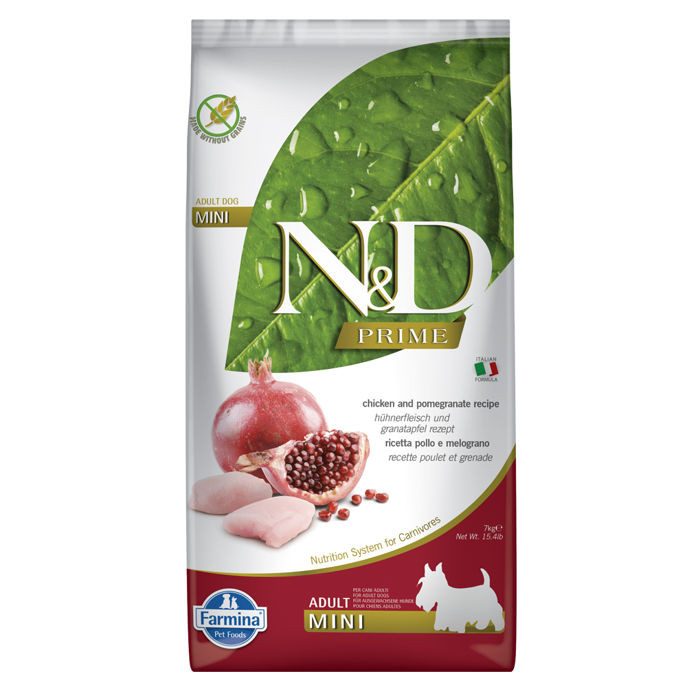 N&D Grain Free Mini Chicken & Pomegranate – 7 kg