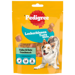 6x130g Tasty Mini’s Chewy Cubes Kip & Eend Pedigree Hondensnacks