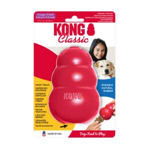 Maat XL KONG Classic Rood ca. 13cm Hondenspeelgoed