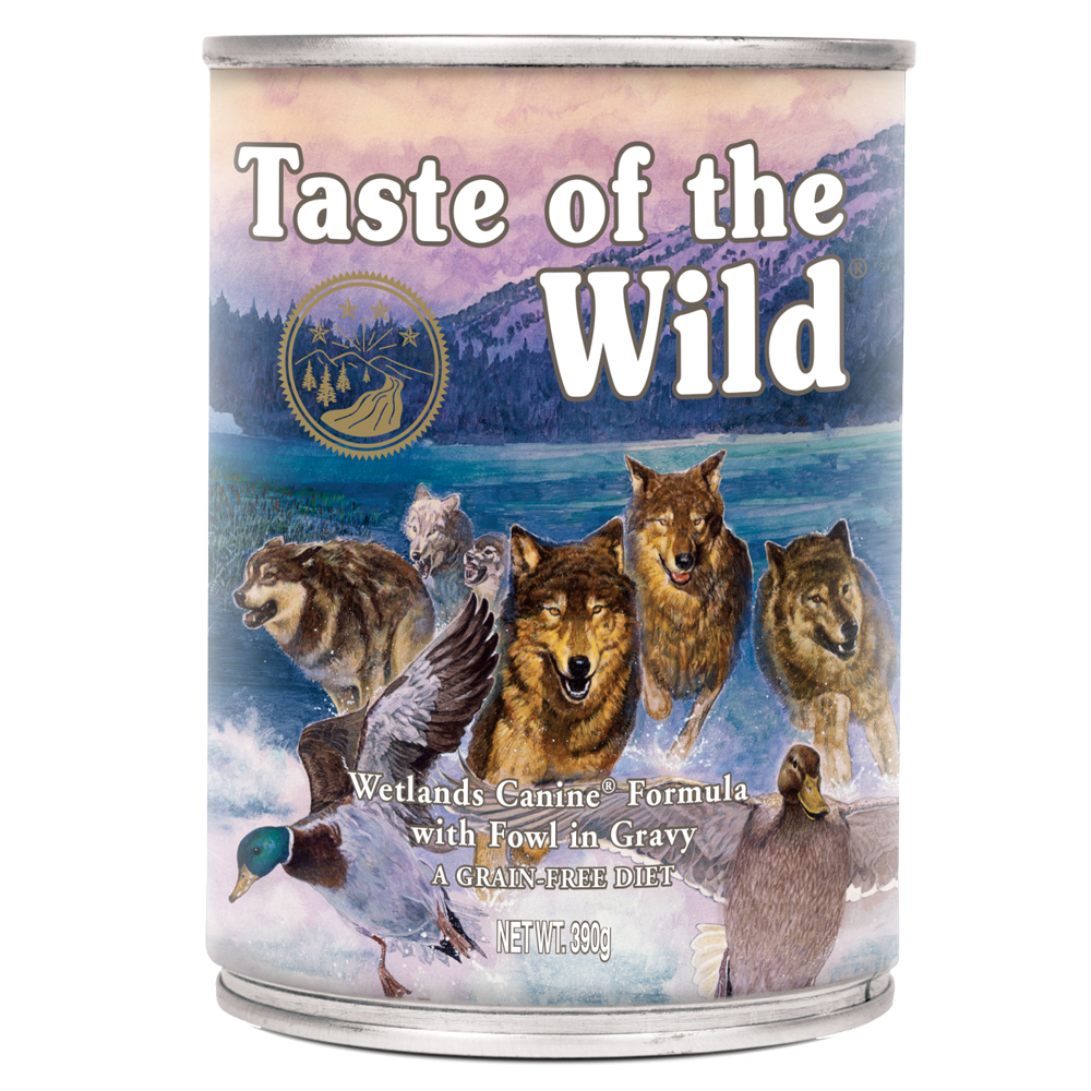 Taste of the Wild – Wetlands Canine Hondenvoer – 6 x 390 g