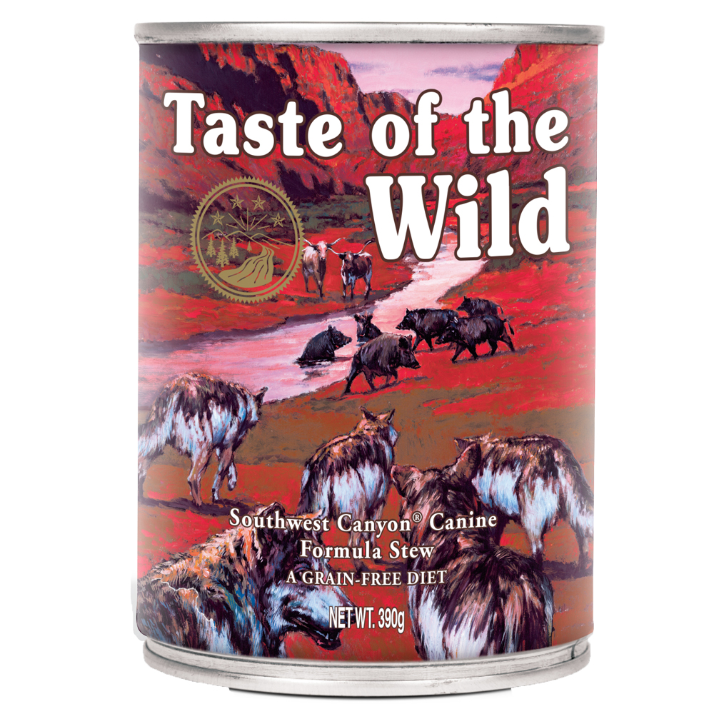 Taste of the Wild – Southwest Canyon Canine Hondenvoer 12 x 390 g