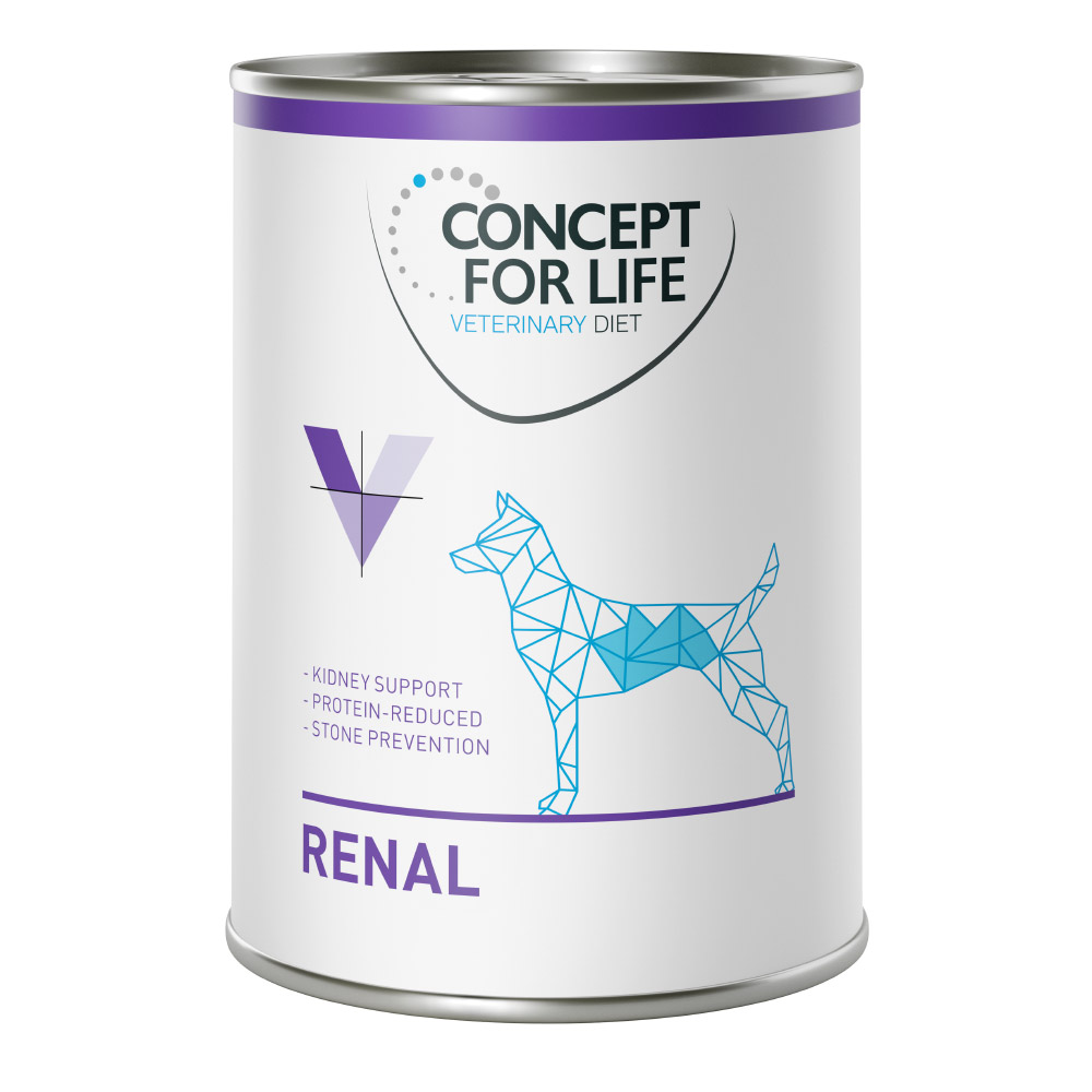 6 x 400 g Renal Concept for Life Veterinary Diet hondenvoer nat