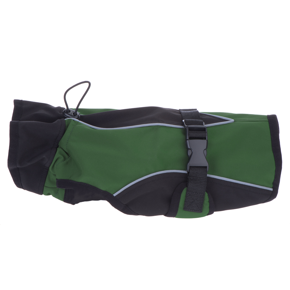 55cm ruglengte Hondenjas Softshell Waterafstotend