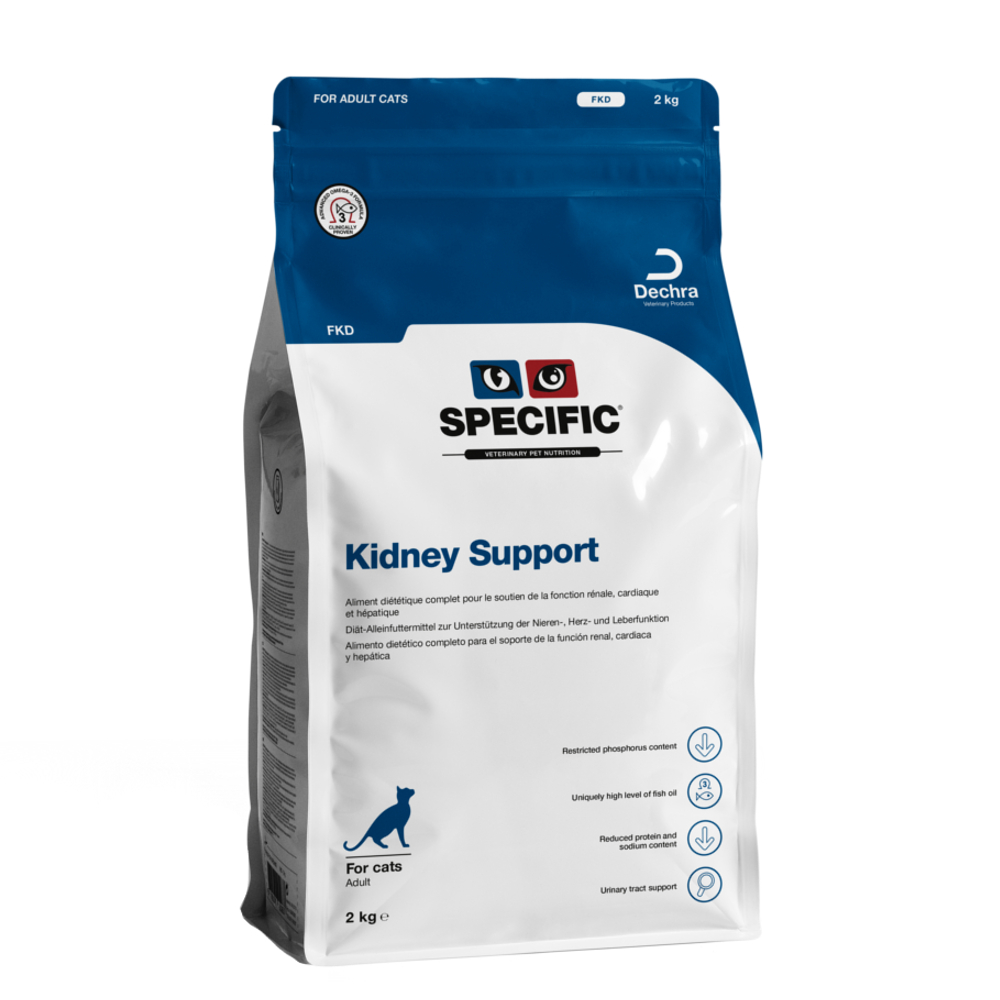 3x2kg Cat FKD Kidney Support Specific Kattenvoer
