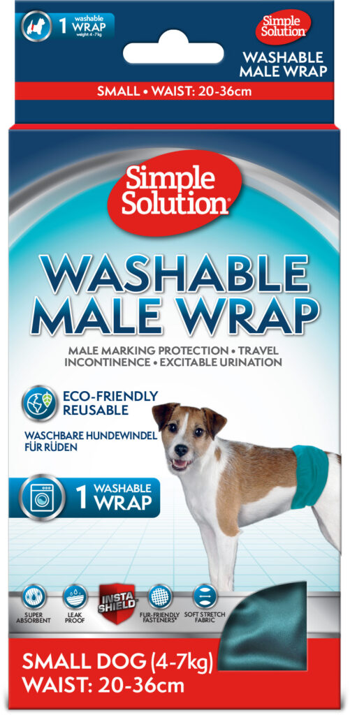Maat S, 1 Stuk Simple Solution Wasbare Hondenluier