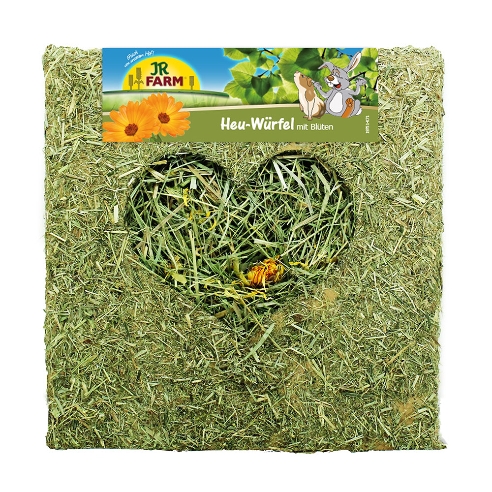 JR Farm Hooi-Blok Met Bloemen – 450 g (groot)