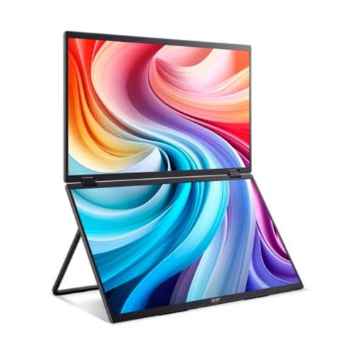 Acer PD3, PD193QE, Draagbare Monitor, 18.5″ Full HD, IPS, 4ms Reactietijd, Zwart