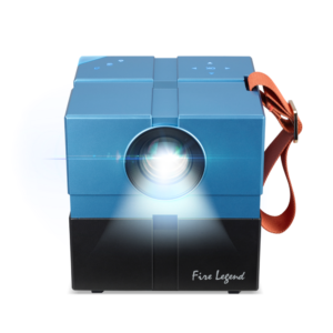 AOPEN Portable LED, QH12a, Beamer, HD Resolution, 135 lm Brightness, Blauw