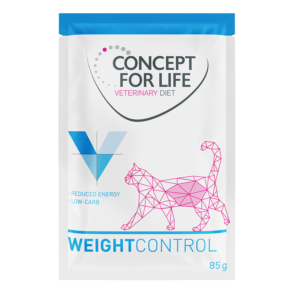 Concept for Life Veterinary Diet Weight Control Kattenvoer – 24 x 85 g