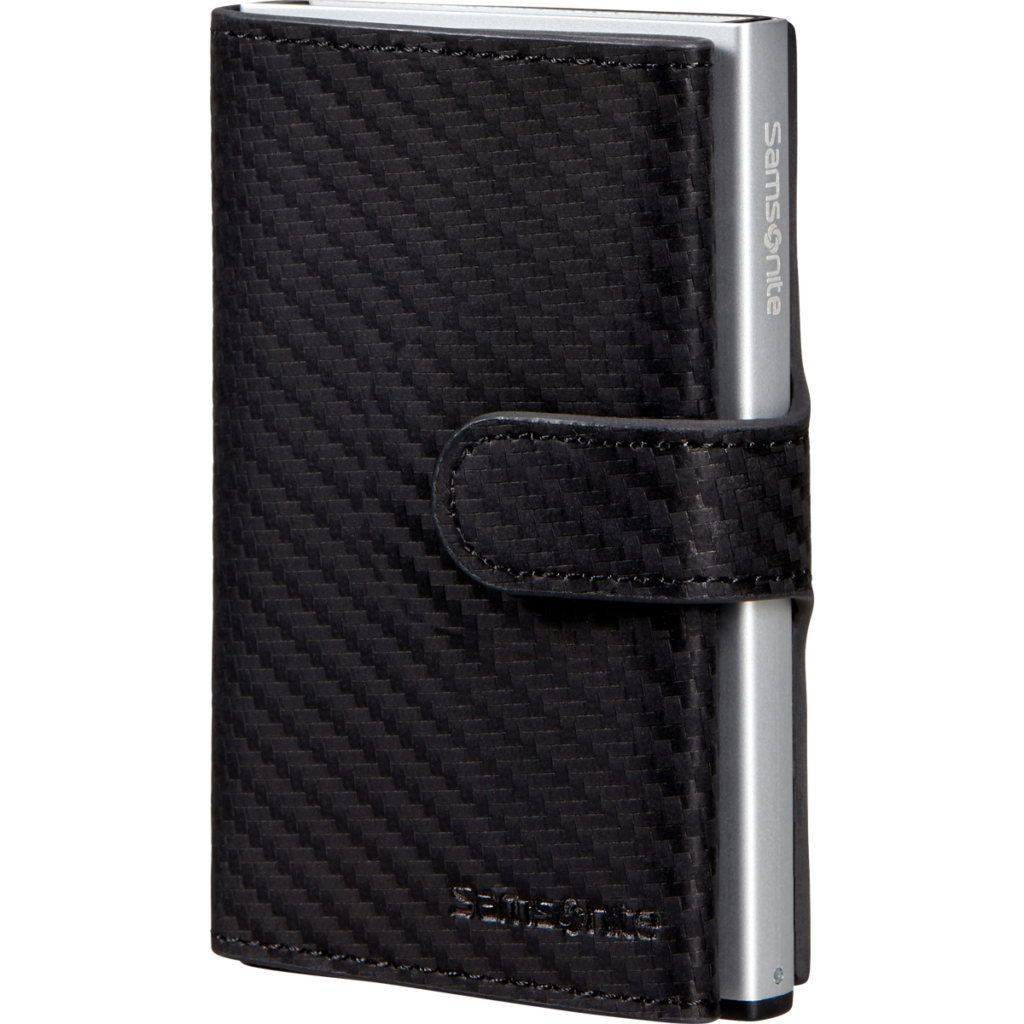 Samsonite Alu Fit Portemonnee Carbon Fiber