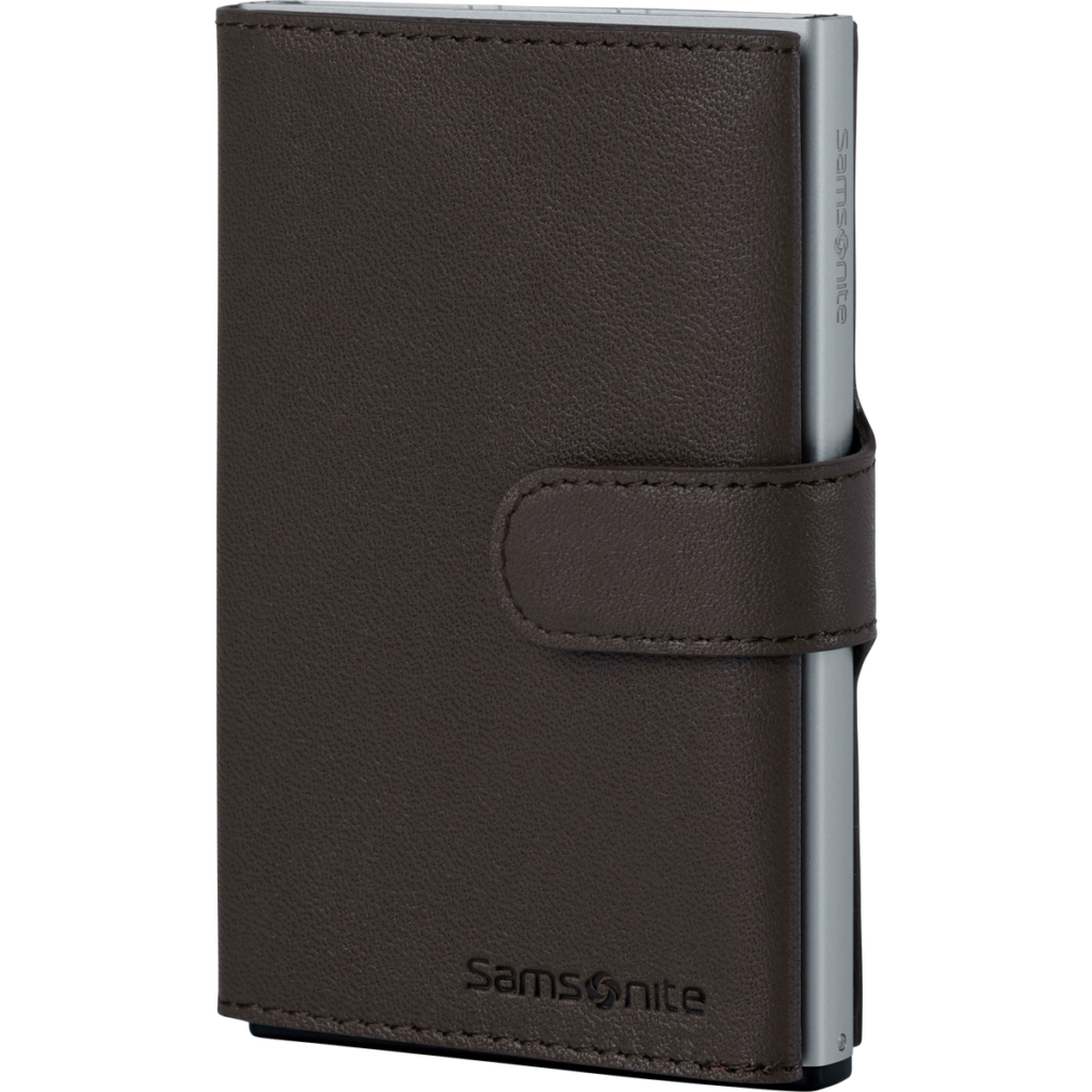 Samsonite Alu Fit Portemonnee Dark Brown