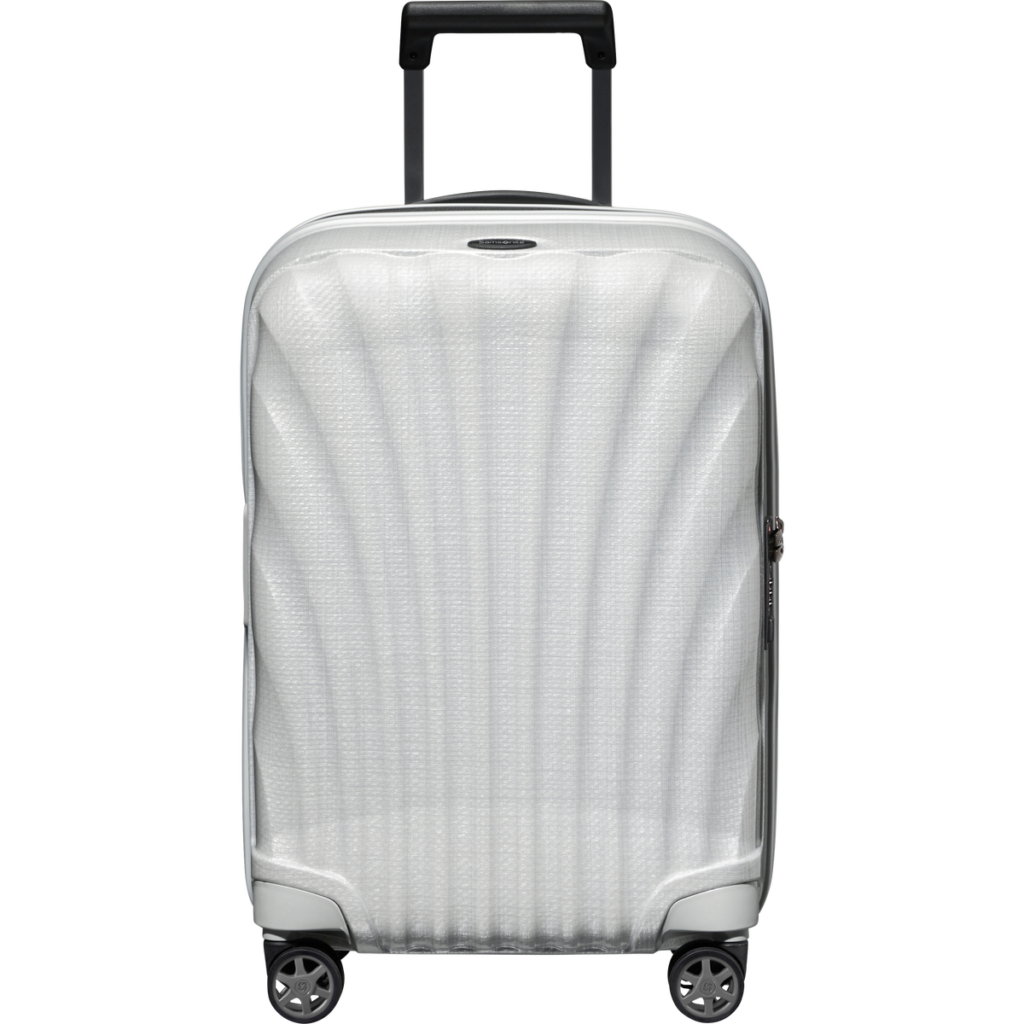 Samsonite C-Lite Spinner uitbreidbaar (4 wielen) 55cm Off white