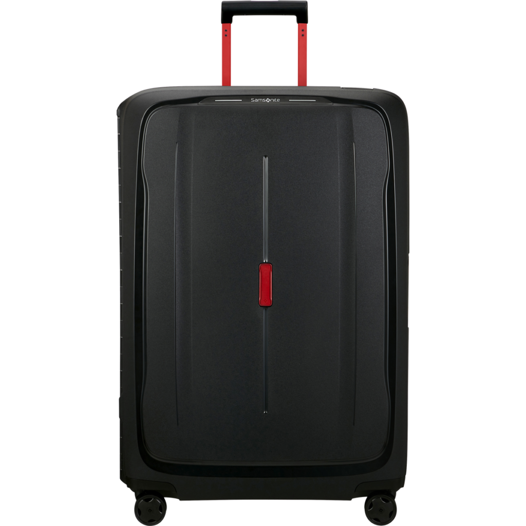 Samsonite Essens Koffer (4 wielen) 81cm Charcoal/Red