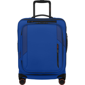 Samsonite Glazed Spinner uitbreidbaar (4 wielen) 55cm Electric Blue