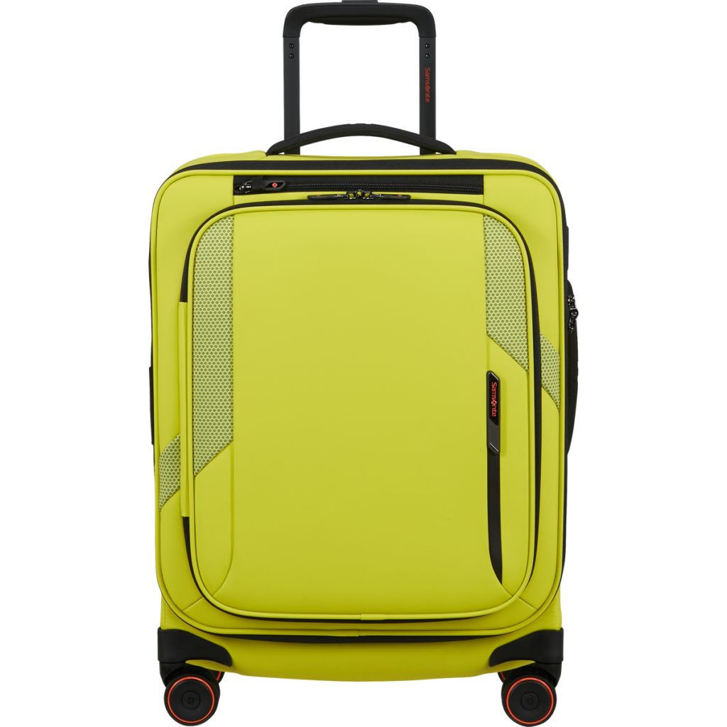 Samsonite Glazed Spinner uitbreidbaar (4 wielen) 55cm Lime punch
