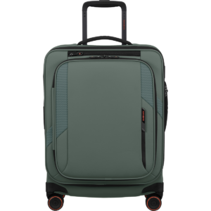 Samsonite Glazed Spinner uitbreidbaar (4 wielen) 55cm Sage green