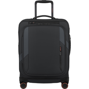 Samsonite Glazed Spinner uitbreidbaar (4 wielen) 55cm Zwart