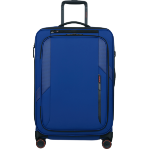 Samsonite Glazed Spinner uitbreidbaar (4 wielen) 67cm Electric Blue