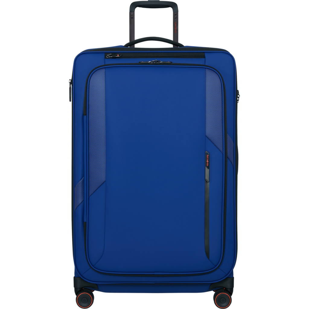 Samsonite Glazed Spinner uitbreidbaar (4 wielen) 78cm Electric Blue