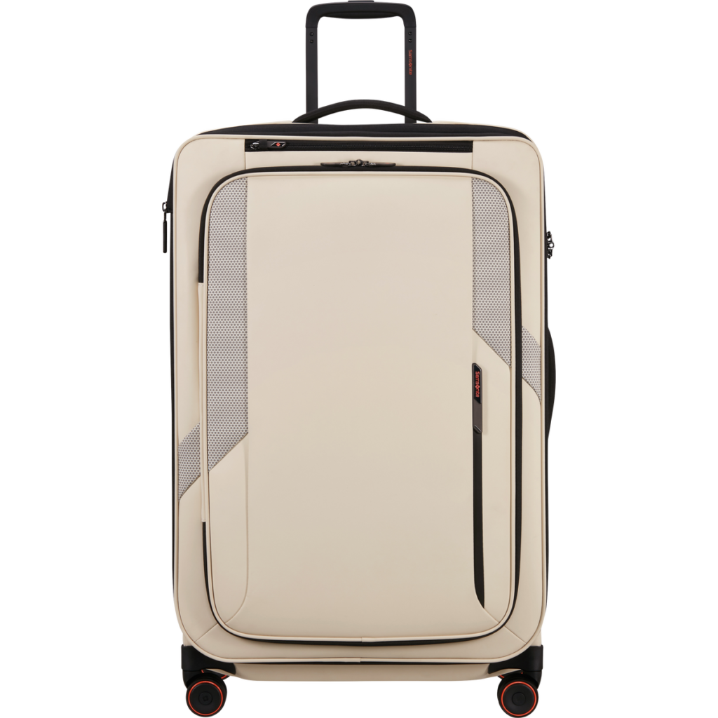Samsonite Glazed Spinner uitbreidbaar (4 wielen) 78cm Sandstone