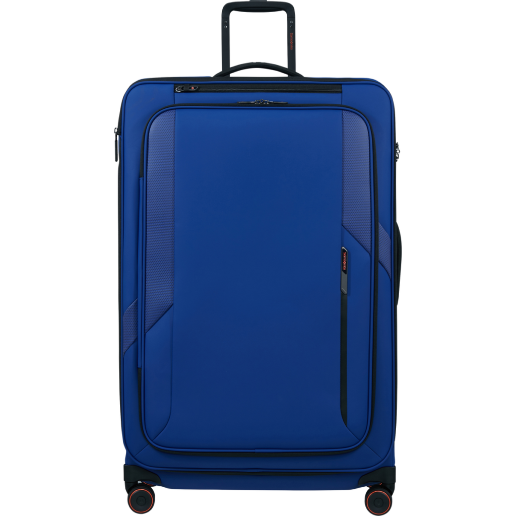 Samsonite Glazed Spinner uitbreidbaar (4 wielen) 84cm Electric Blue