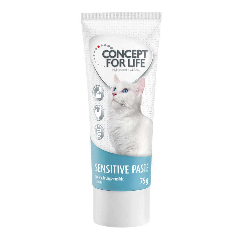 3x75g Pasta’s Sensitive Concept for Life Kattensnacks