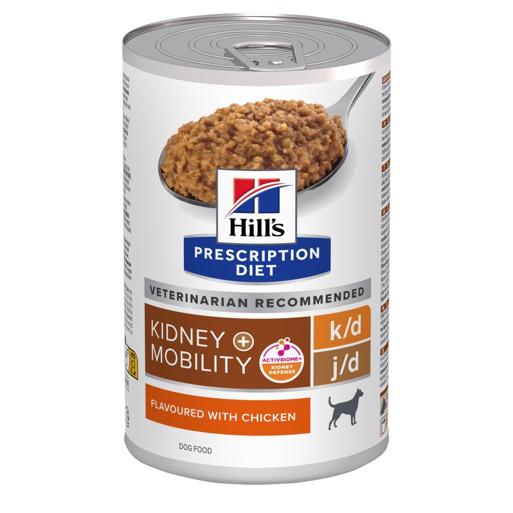 36x 370g Hill’s Prescription Diet k/d + Mobility Hundefutter nass