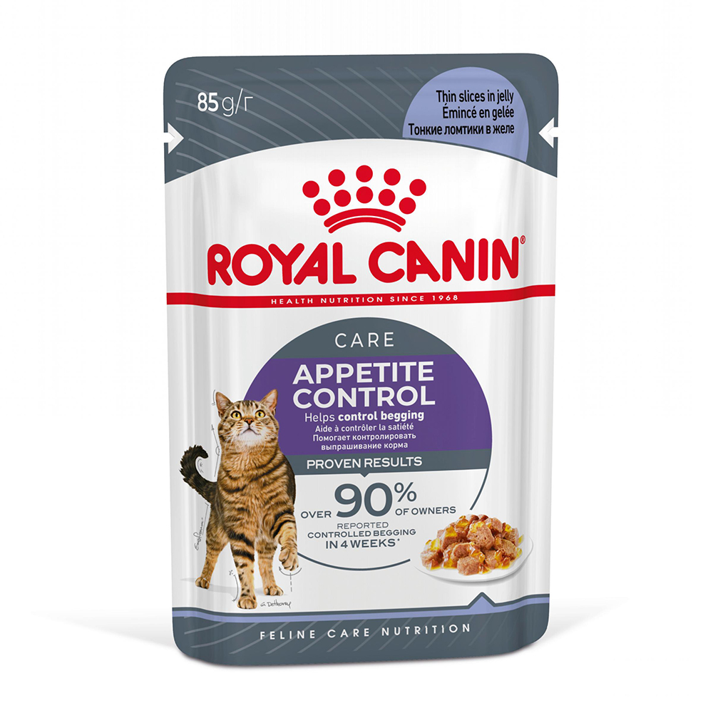 96x85g Appetite Control Care in Gelei Royal Canin Kattenvoer
